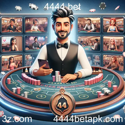 4444 bet: A Experiência Imersiva dos Jogos Ao Vivo na 4444 Bet